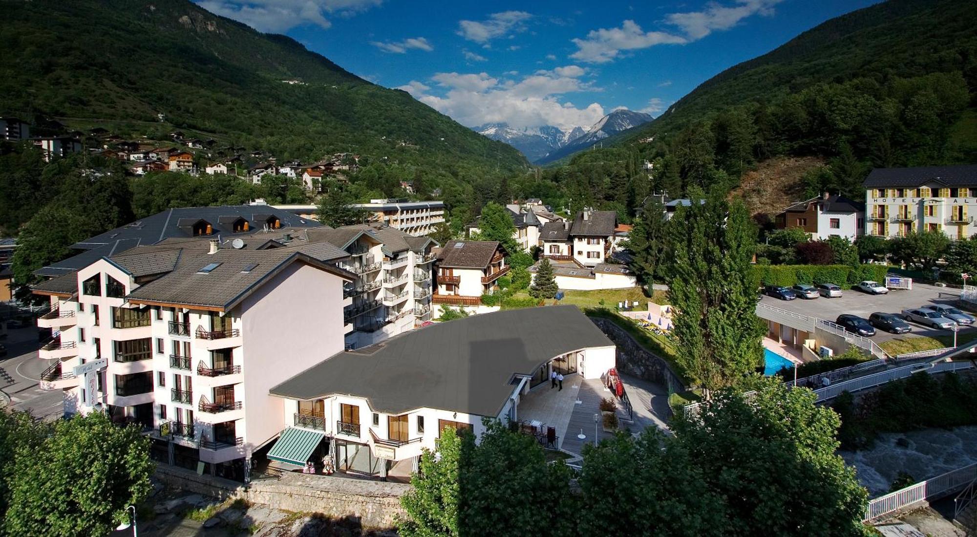 Hotel Amélie Brides-les-Bains Buitenkant foto