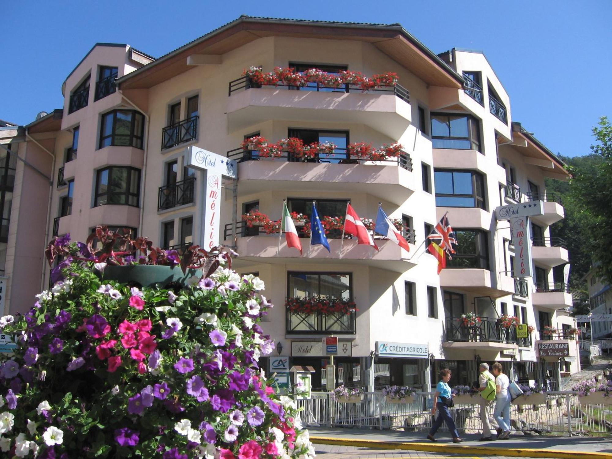 Hotel Amélie Brides-les-Bains Buitenkant foto